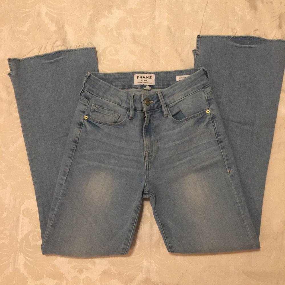 Frame Denim Le Crop Mini Boot Jeans